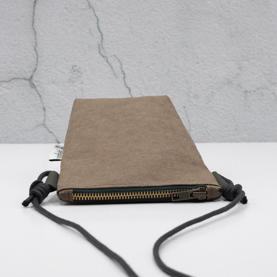 mini bandolera hombre mujer minima vegano marron libre chocobosque