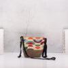 bolso bandolera pequeña mujer papel lavable reciclado longitud regulable hecho en valencia españa vegano sostenible producto local (1 de 10)